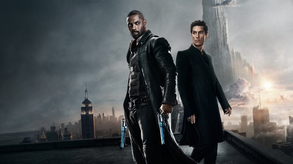 Il poster del film La Torre Nera, con Idris Elba