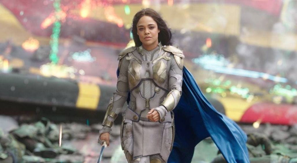 Clicca per vedere l'immagine originale Tessa Thompson come Valchiria in Thor: Ragnarok