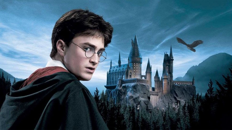 Daniel Radcliffe in un poster di Harry Potter
