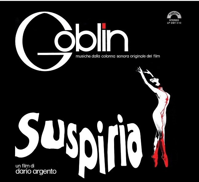La copertina della colonna sonora di Suspiria realizzata dai Goblin