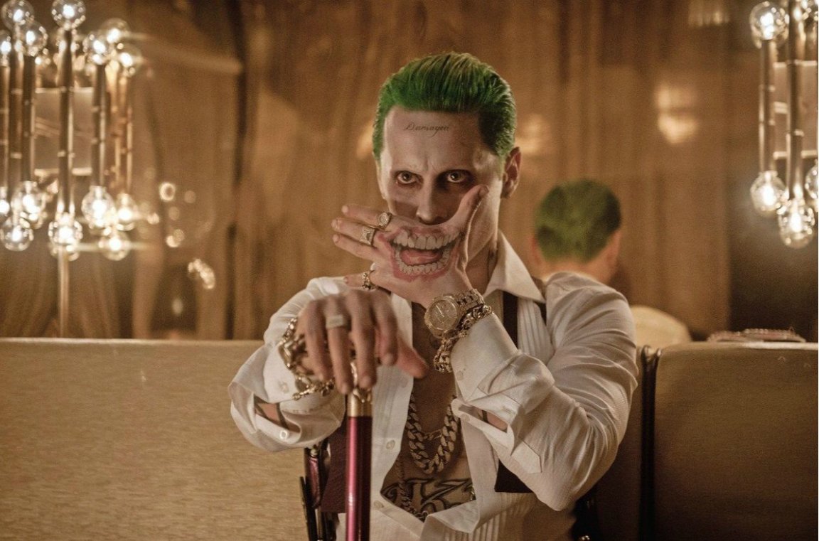 Un'immagine di Jared Leto come Joker