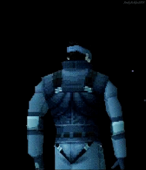 Solid Snake protagonista del videogioco 