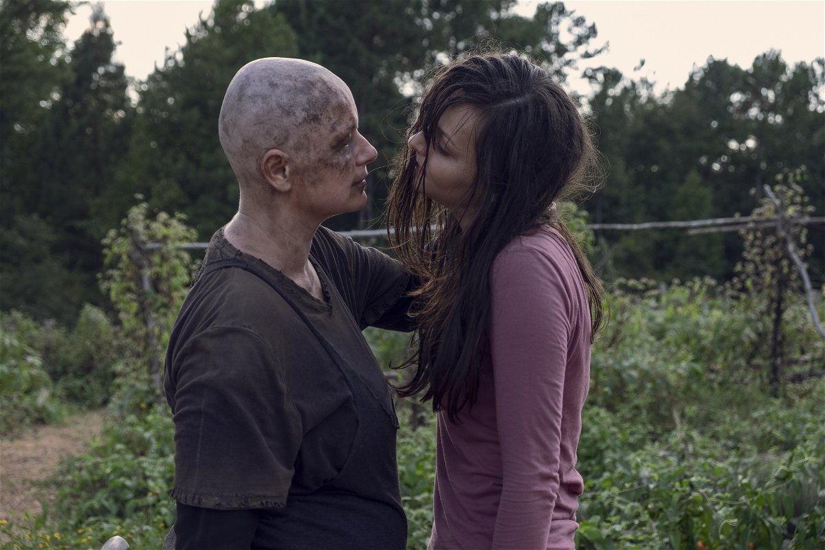 Alpha e Lydia in The Walking Dead