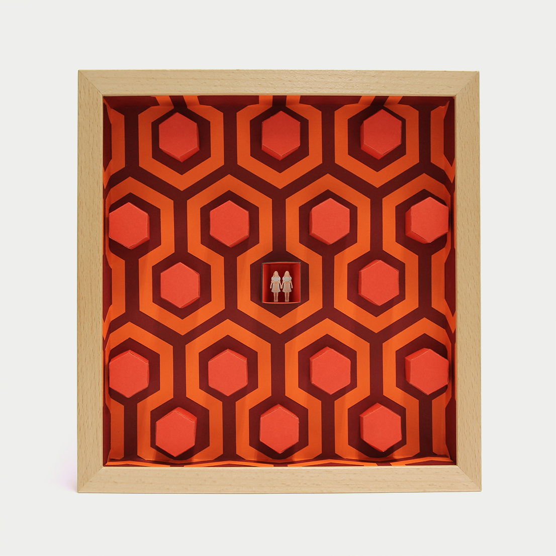 Il quadro che omaggia Shining di Kubrick