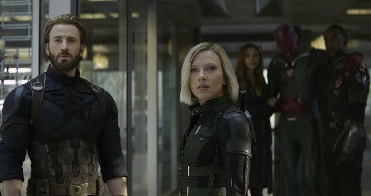 Vedova Nera insieme agli Avengers in Avengers: Infinity War