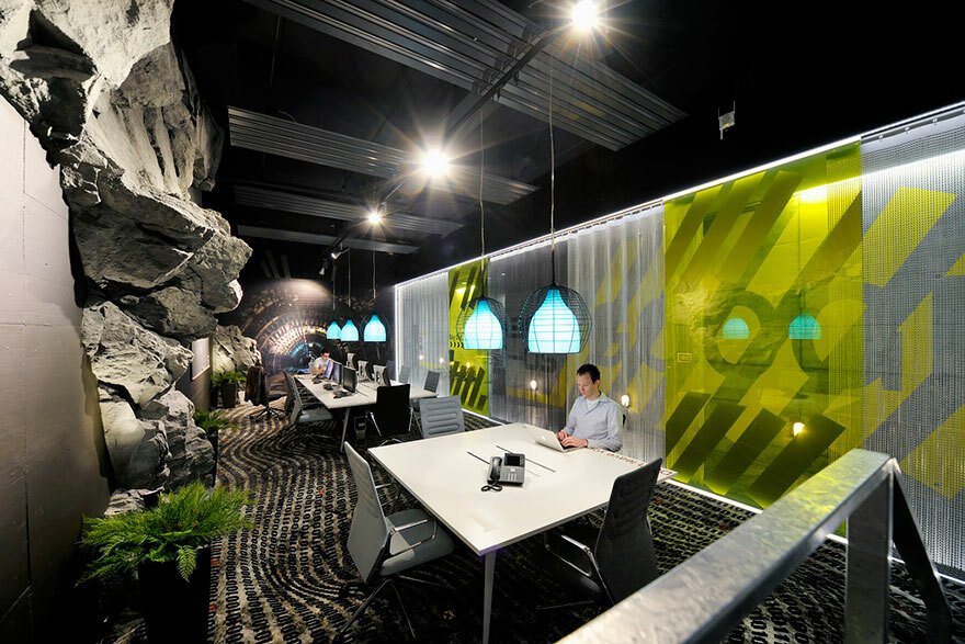 Un interno degli uffici di Google a Zurigo, Svizzera