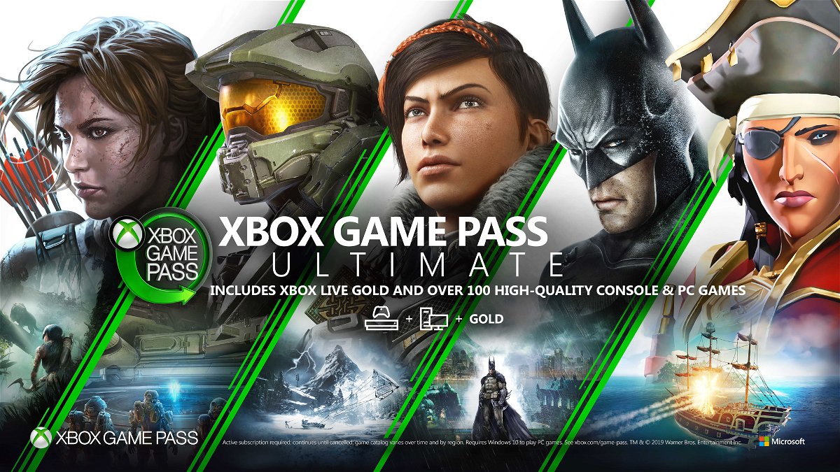Un'immagine promozionale di Xbox Game Pass Ultimate