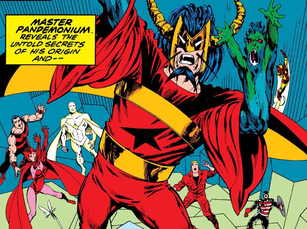 Dettaglio della cover di Avengers West Coast 52