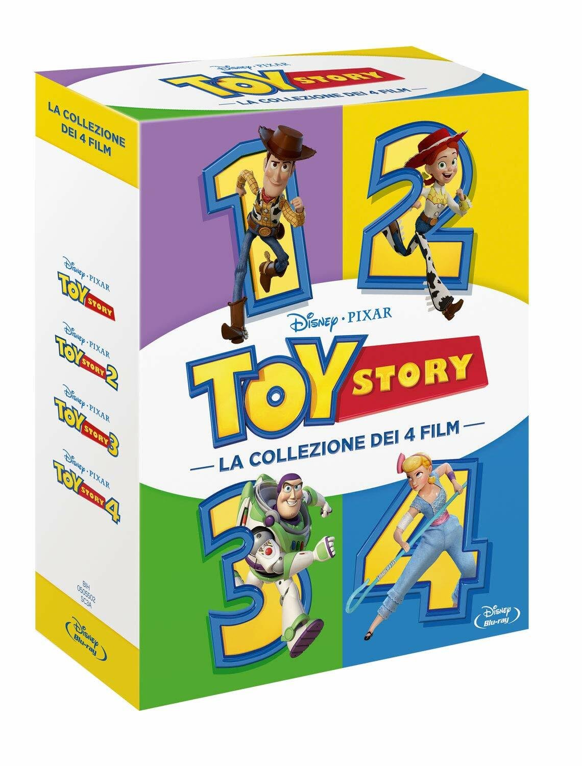 Il box set con la saga di Toy Story