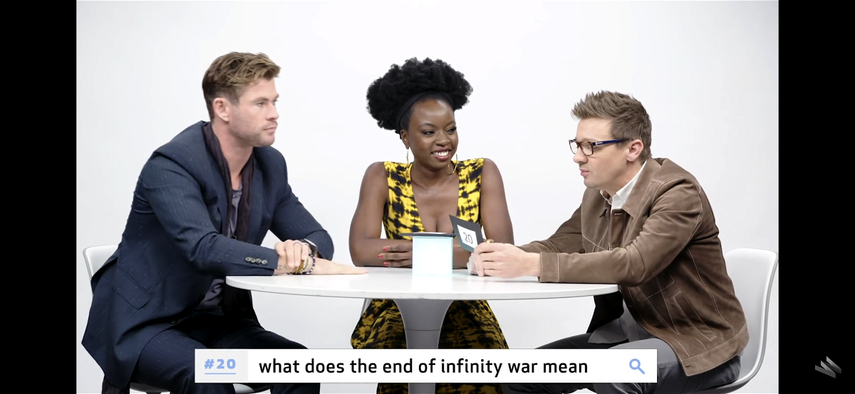 Gli attori cercano di rispondere alla domanda sul significato del finale di Infinity War