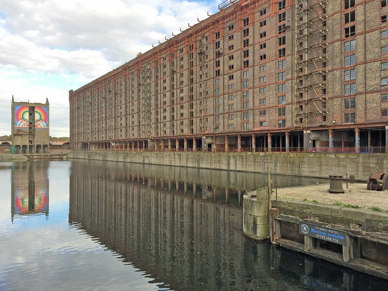 Stanley Dock, location del film a Liverpool