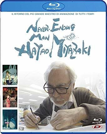 Copertina del Blu-ray di Never-Ending Man: Hayao Miyazaki 