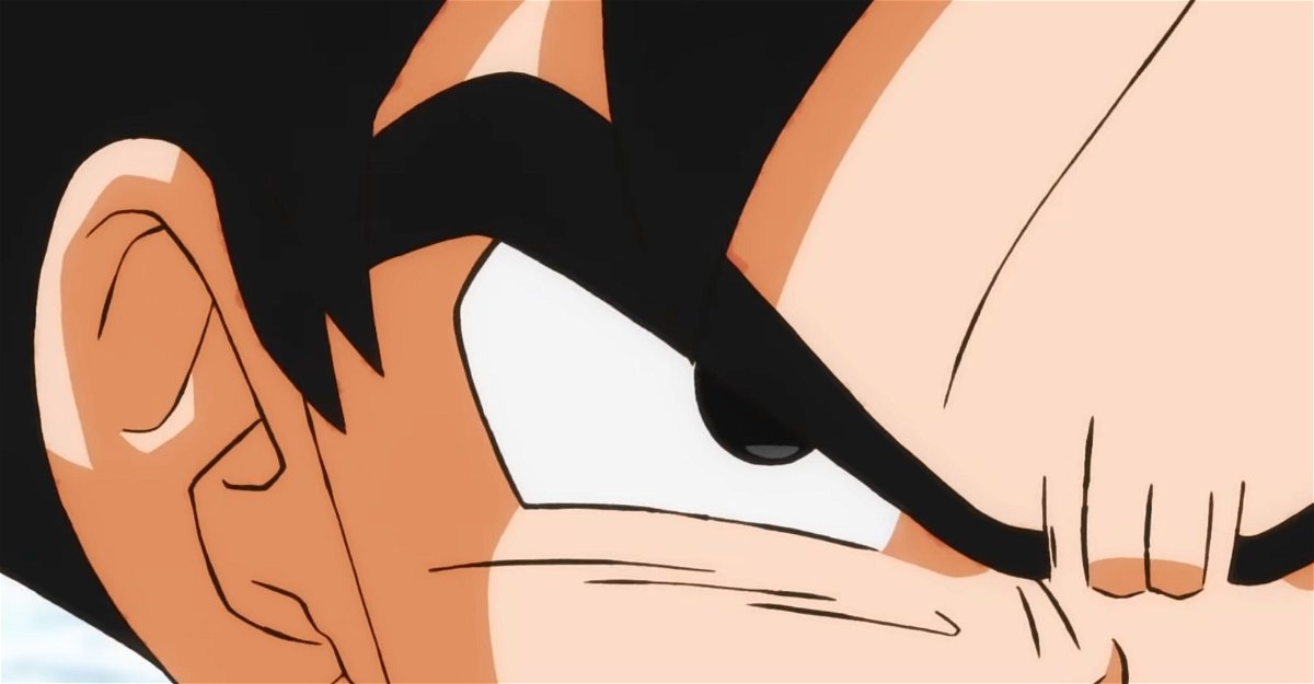 Goku in una sequenza di Dragon Ball Super: Broly