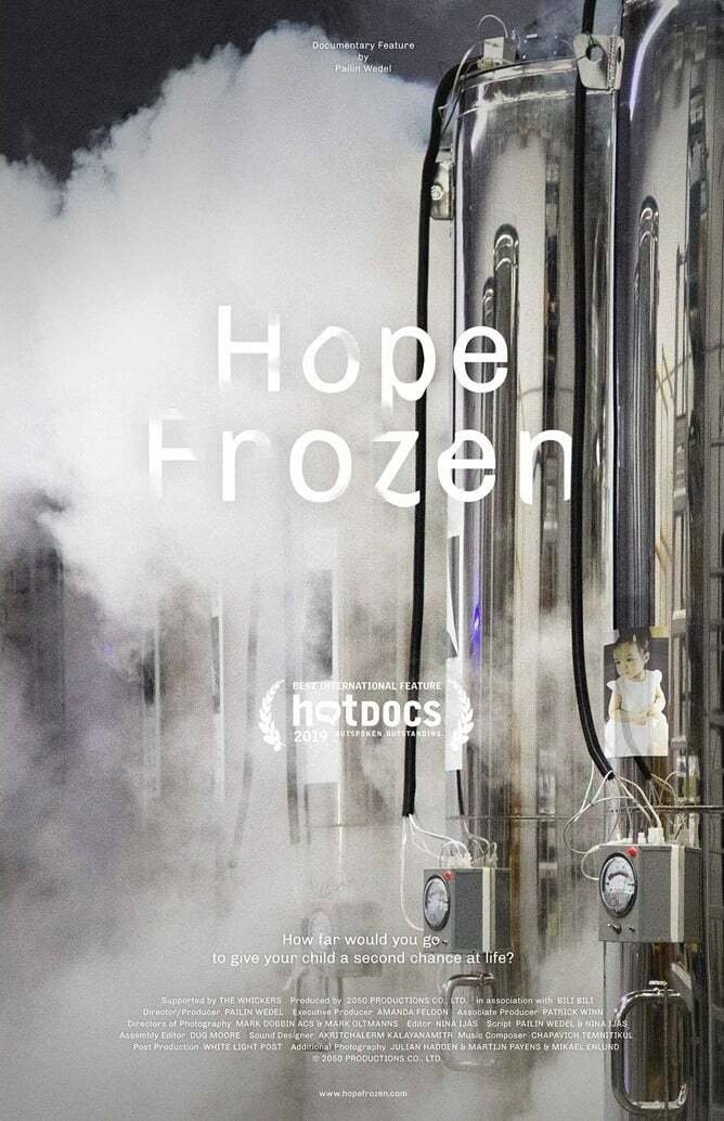 La locandina del documentario Hope Frozen