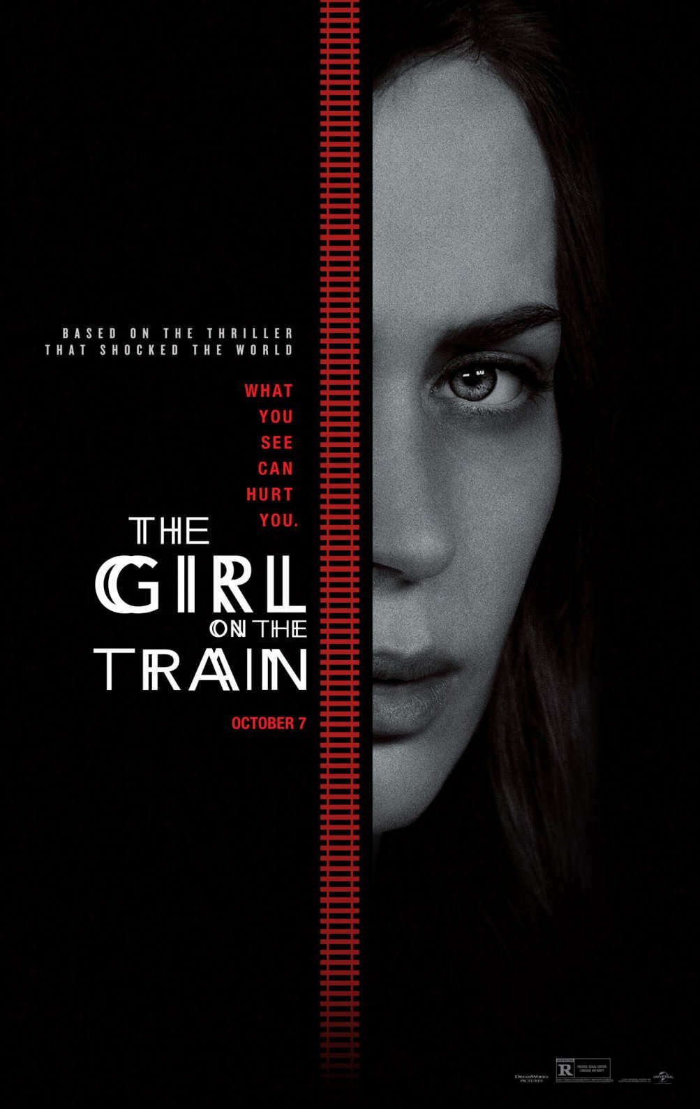 la ragazza del treno poster