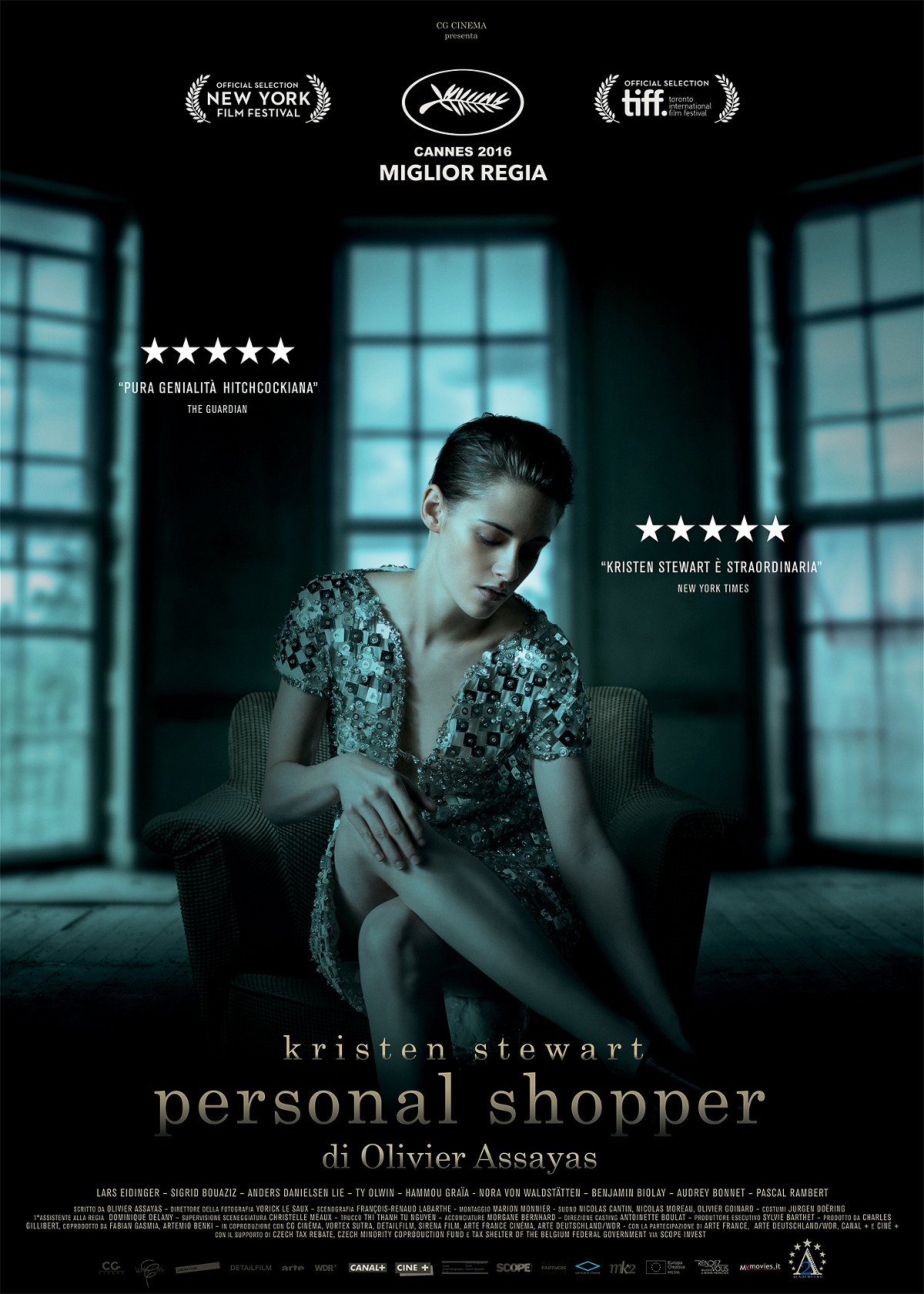Kristen Stewart nel poster italiano di Personal Shopper