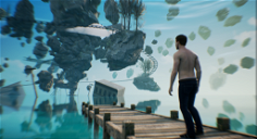 Copertina di Twin Mirror: primo video gameplay per il thriller degli autori di Life is Strange