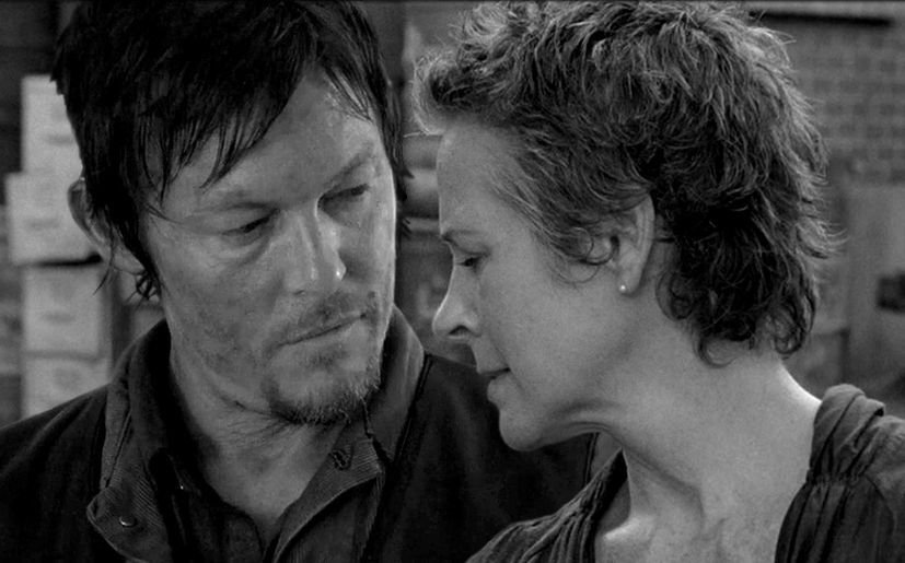 Daryl e Carol in The Walking Dead