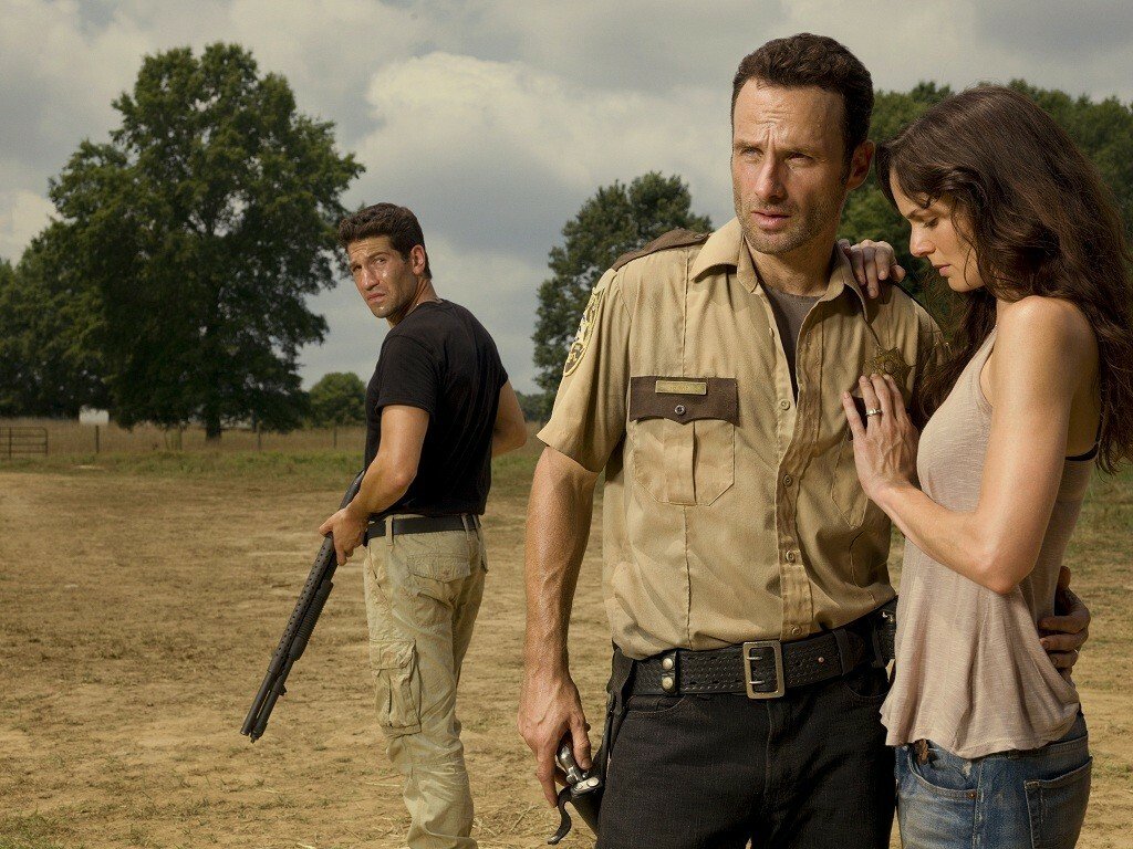 The Walking Dead: Shane, Rick e sua moglie Lori