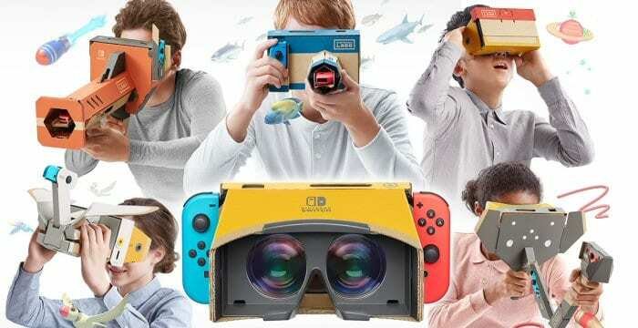 Nintendo Labo Kit VR uscirà su Switch ad aprile in due versioni