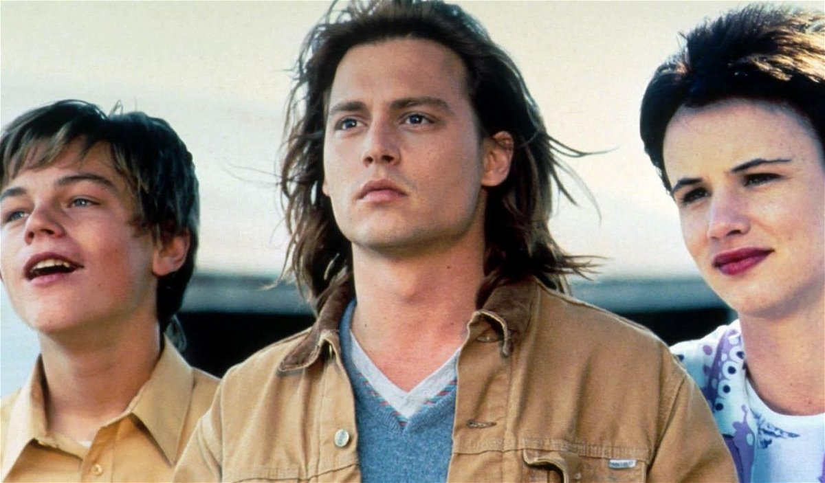 DiCaprio, Depp e la Lewis in una scena del film