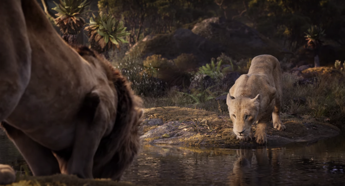 Simba e Nala in una scena de Il Re Leone