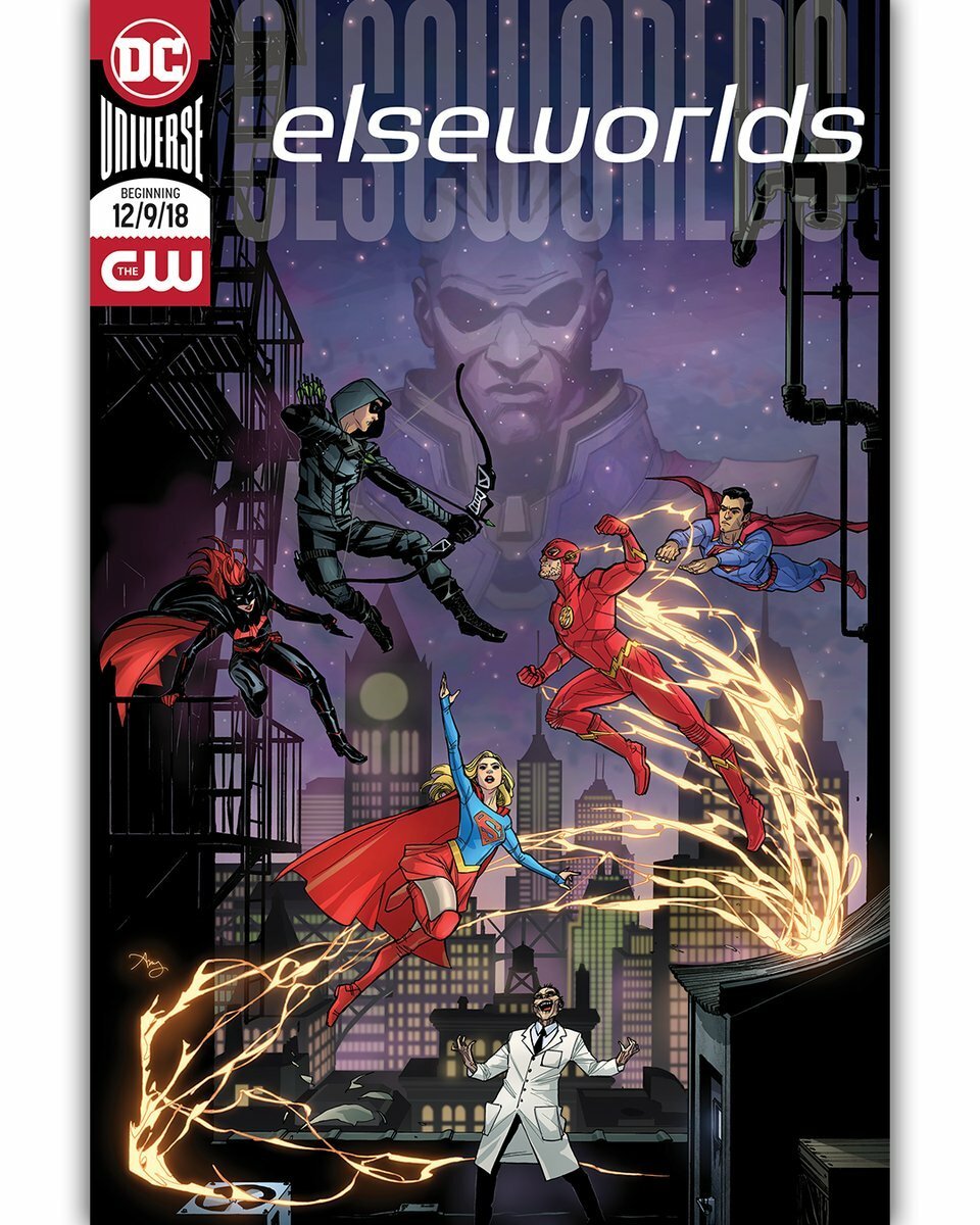 Elseworlds fumetto poster
