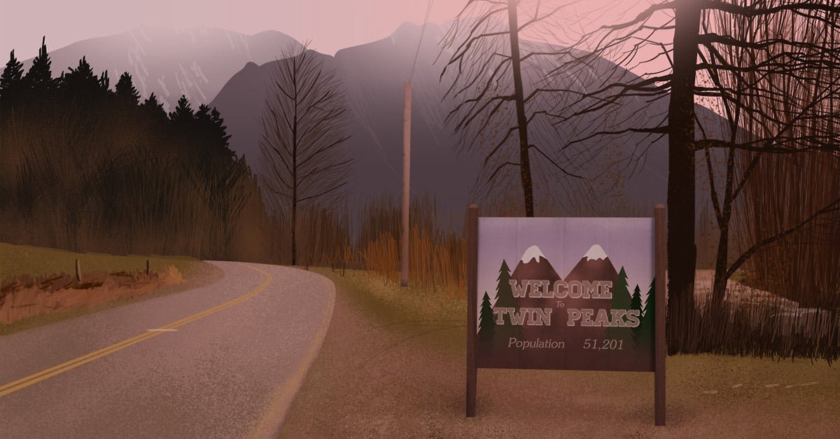 Twin Peaks, cartello di Benvenuto