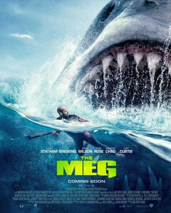 Jason Stataham affronta Meg nel nuovo poster del film