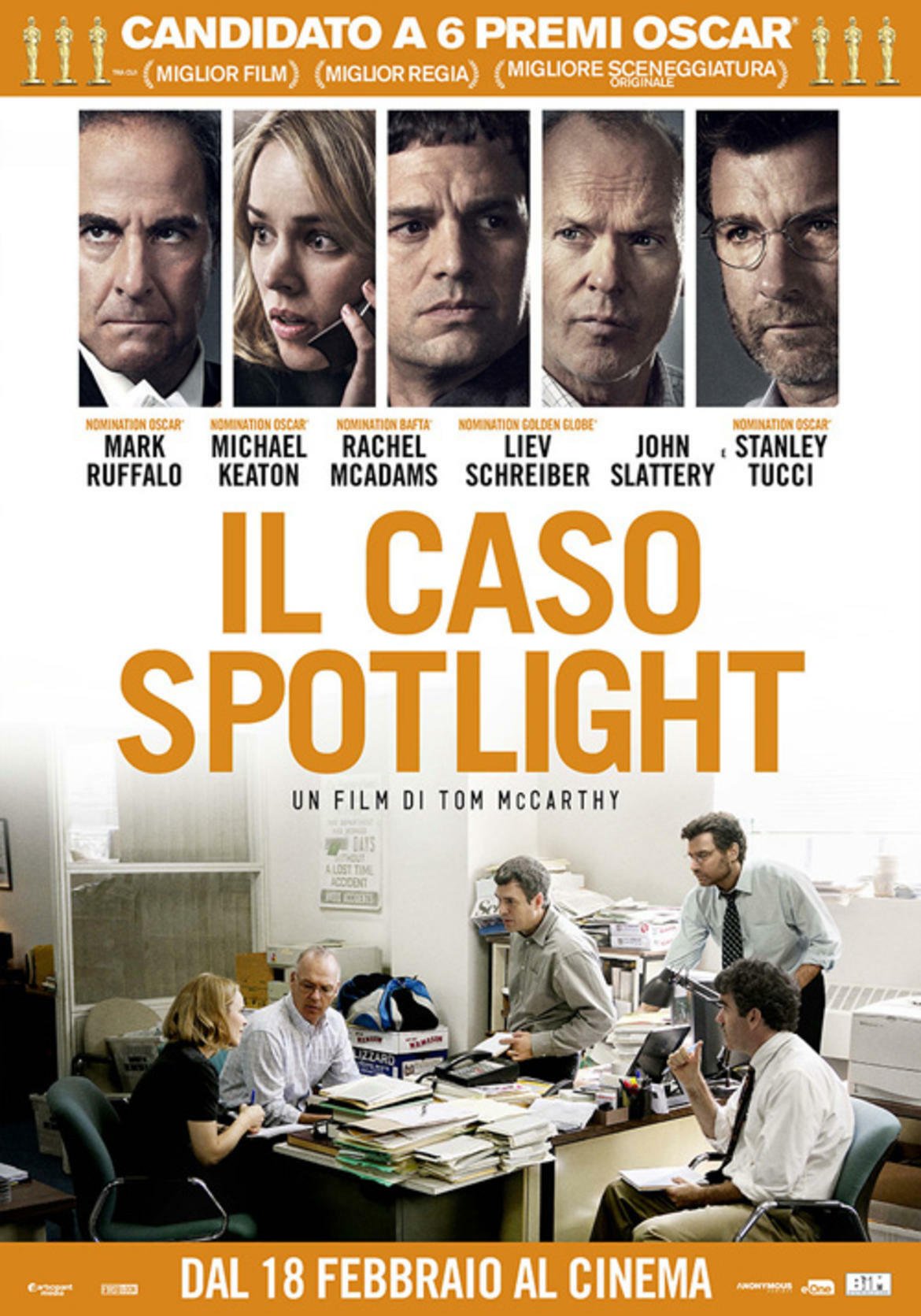 Il poster del caso Spotlight