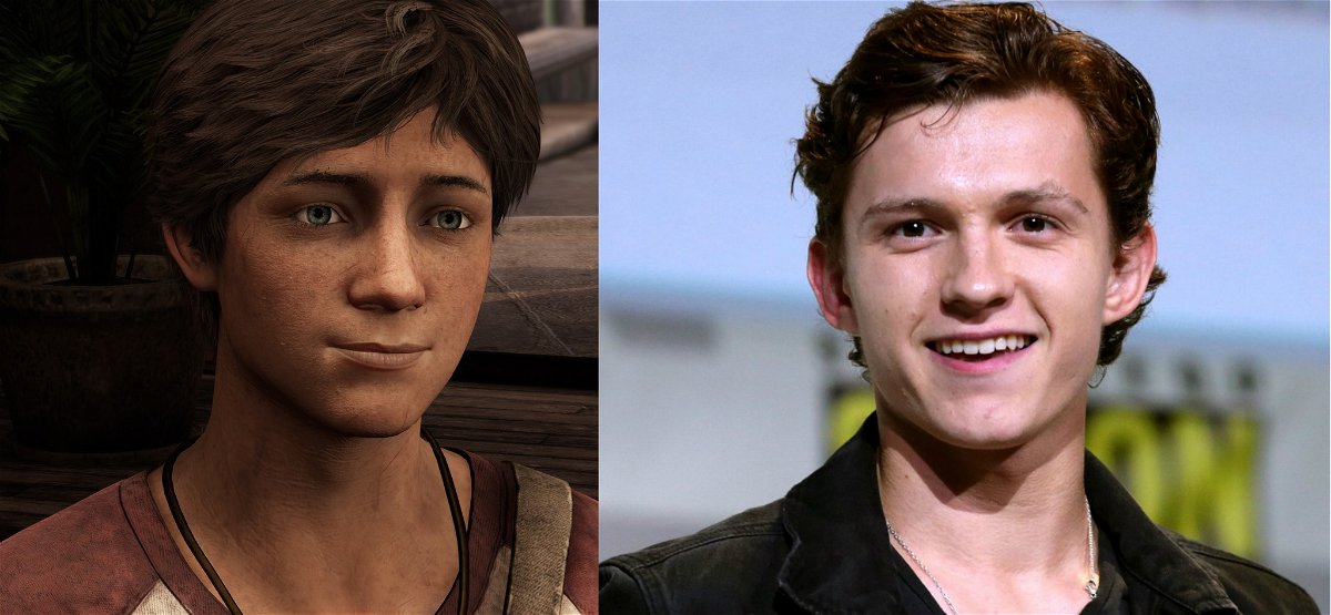 Tom Holland somiglia molto al giovane Nathan Drake comparso nei videogames di Uncharted