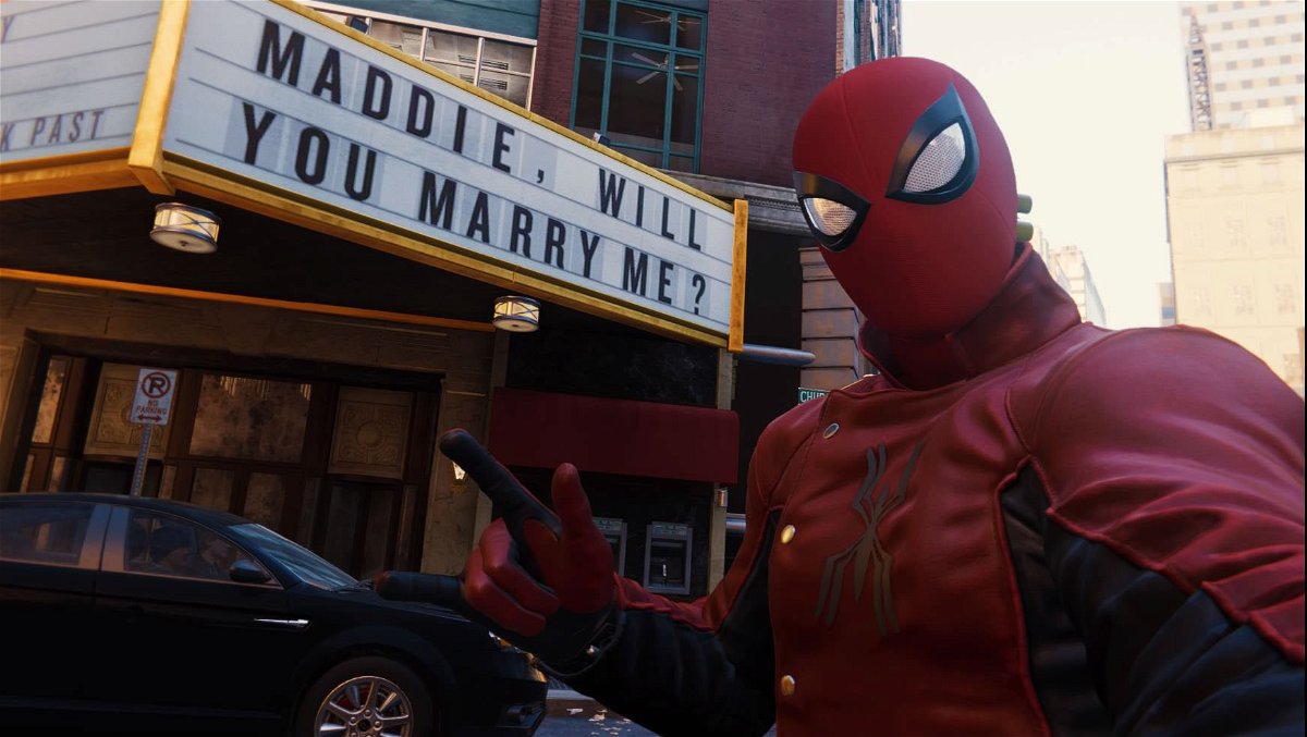 La proposta di matrimonio in Spider-Man