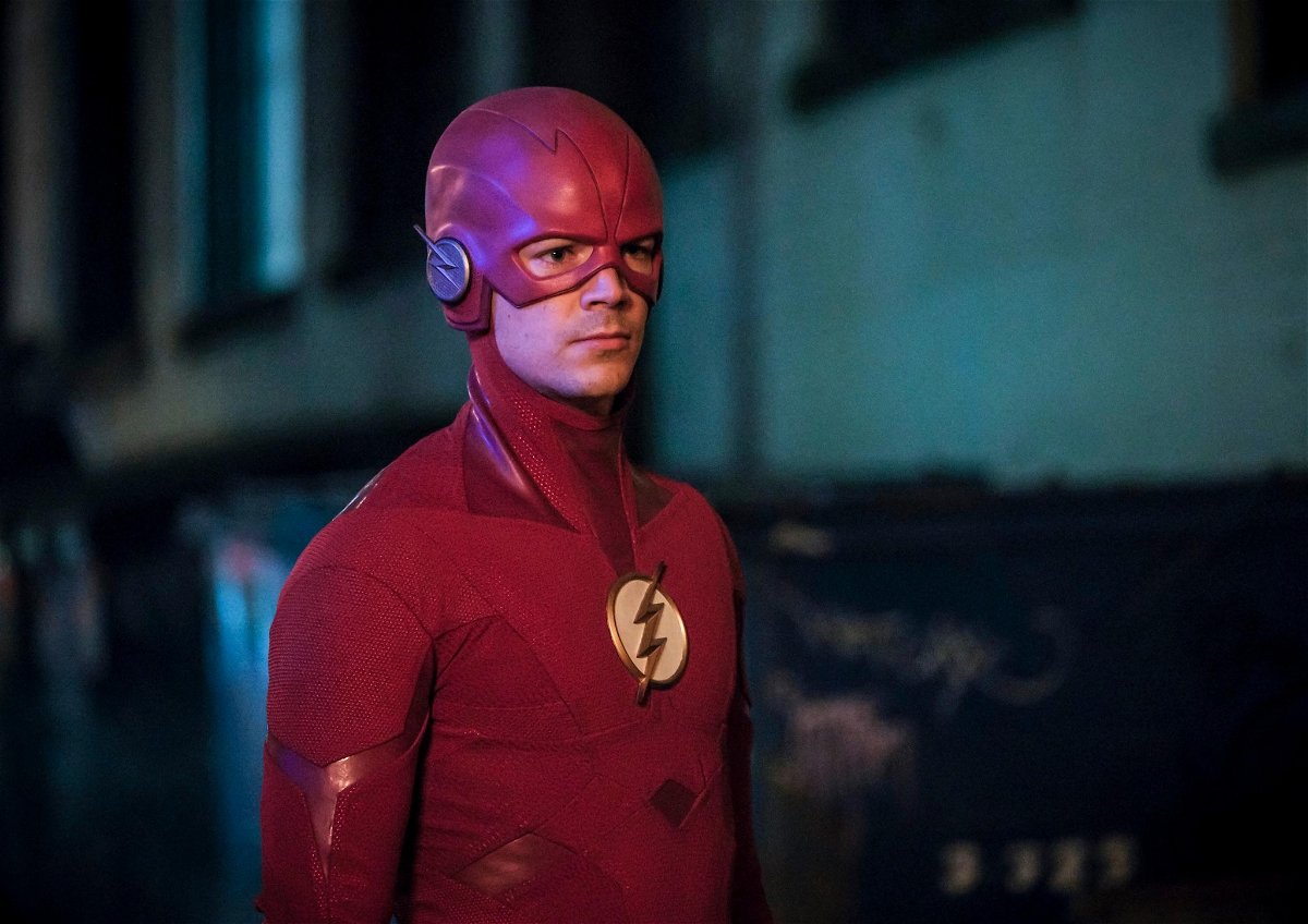 Grant Gustin nei panni di Flash
