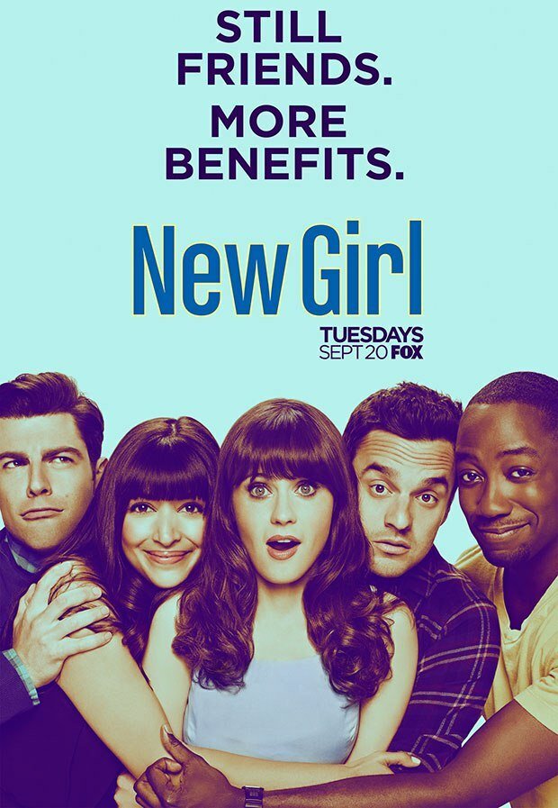 Il poster della stagione 6 di New Girl
