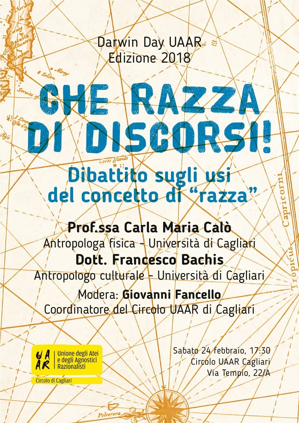 L'evento del Darwin Day a Cagliari