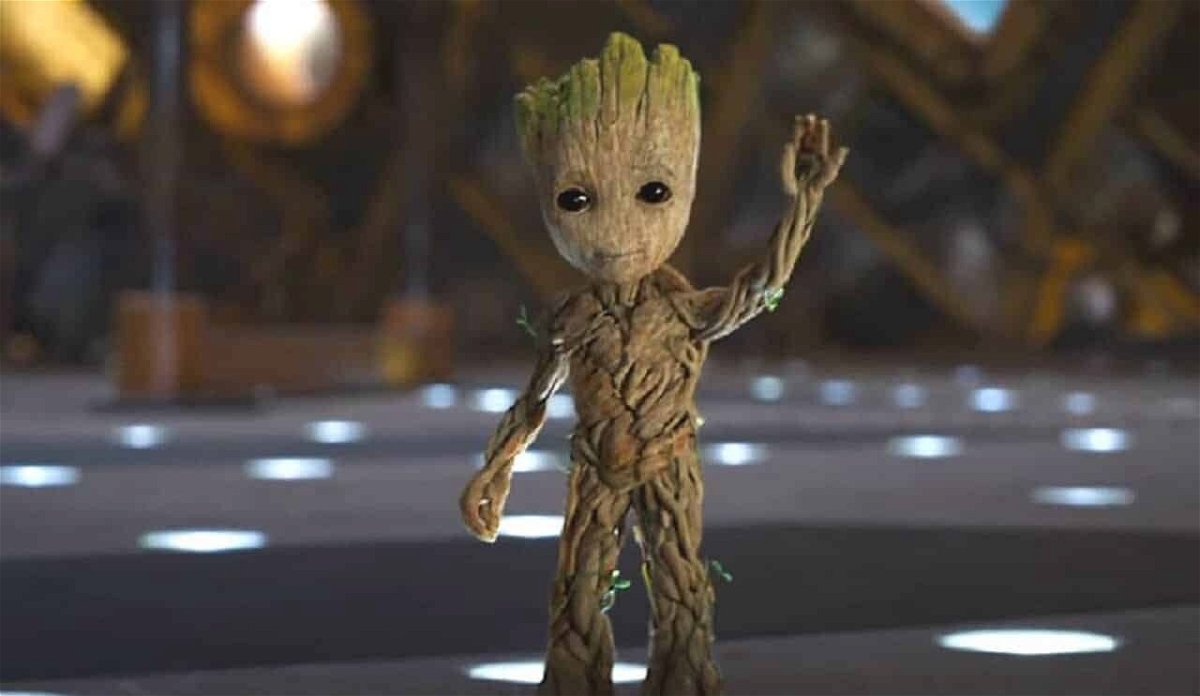 Una statuetta di Baby Groot era usata come punto di riferimento dal cast
