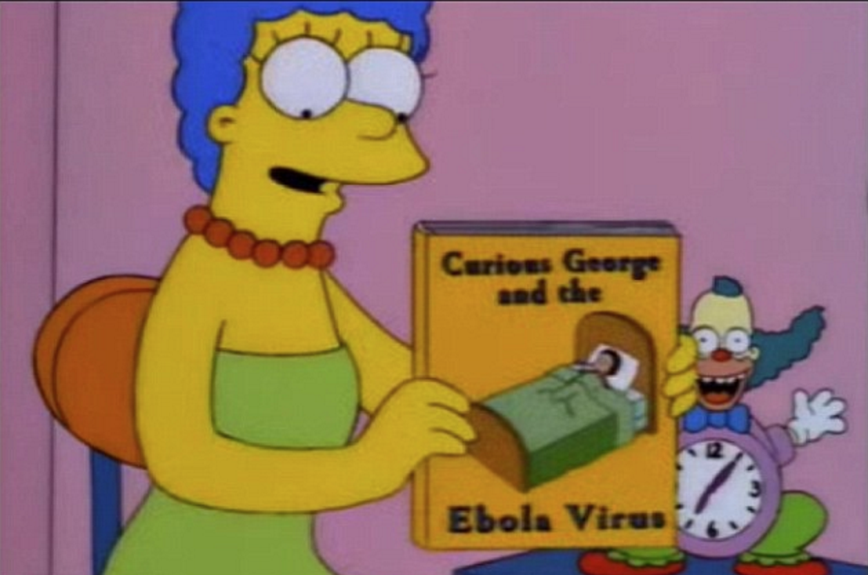 Clicca per vedere l'immagine originale I Simpson avevano predetto il virus Ebola