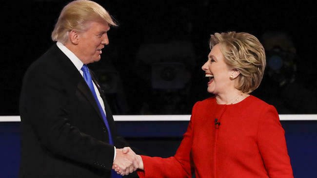 Hillary Clinton e Donald Trump al primo dibattito televisivo