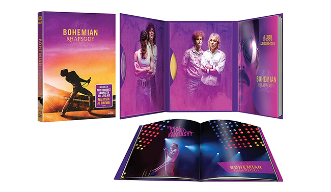 La Digibook edition di Bohemian Rhapsody, con i contenuti