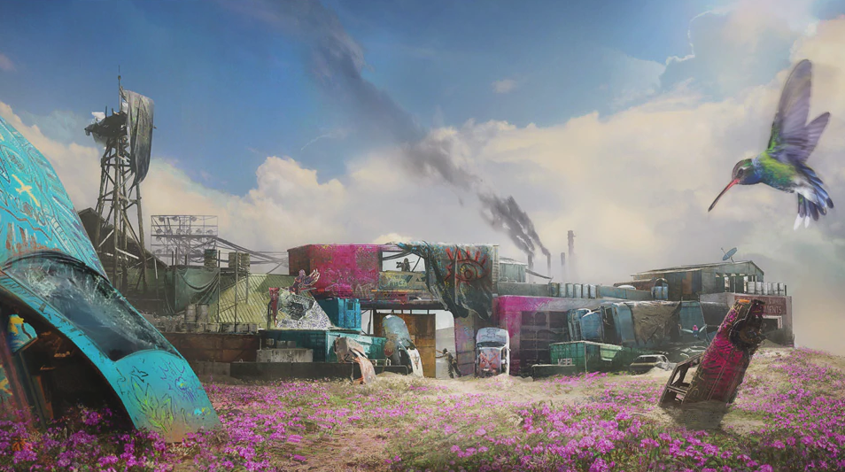 Far Cry New Dawn, concept art per l'ambientazione