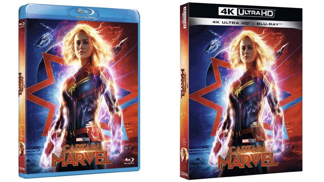 Captain Marvel - 4K e Blu-ray - Home Video