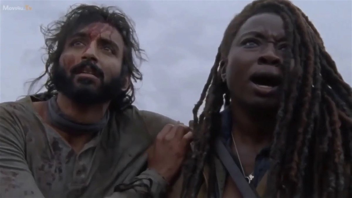 The Walking Dead: Siddiq e Michonne nell'episodio 9x15