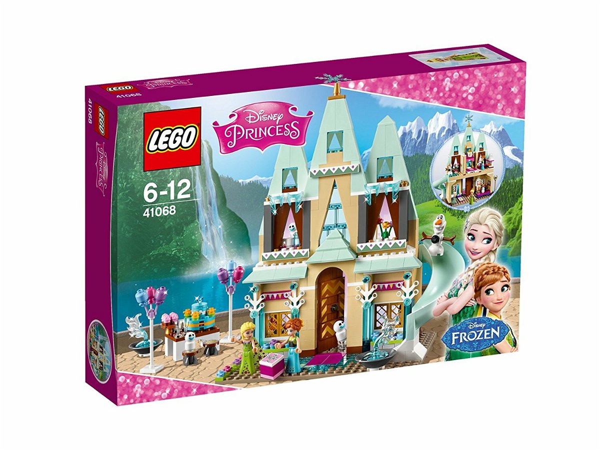Dettagli del box del set di LEGO La festa al castello di Arendelle