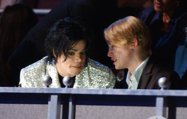 Macaulay Culkin e Michael Jackson a un evento