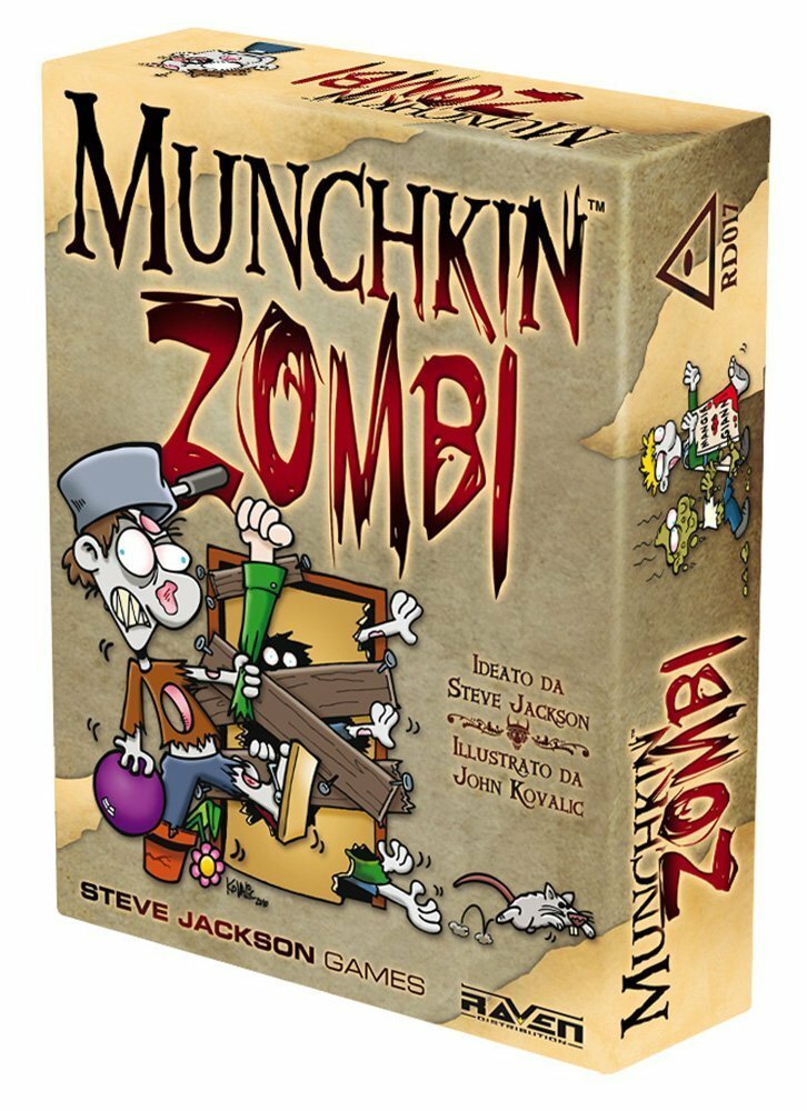 La variante a tema zombie di Munchkin