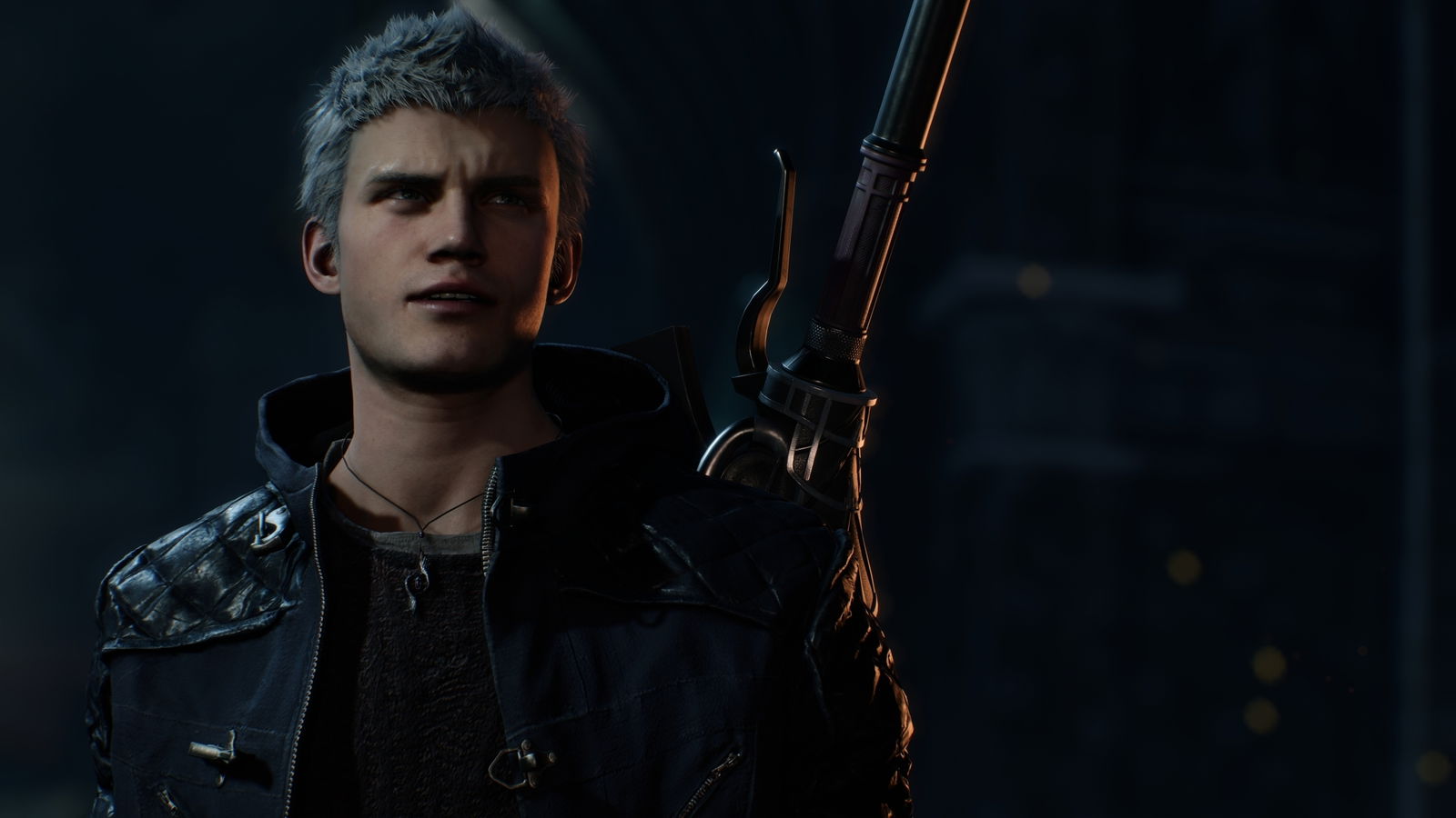 Clicca per vedere l'immagine originale Nero, uno dei personaggio di Devil May Cry 5