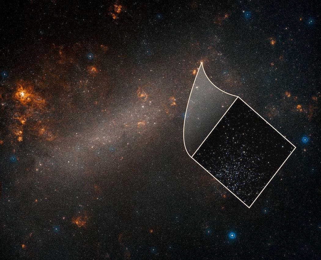 Una foto della Grande Nube di Magellano
