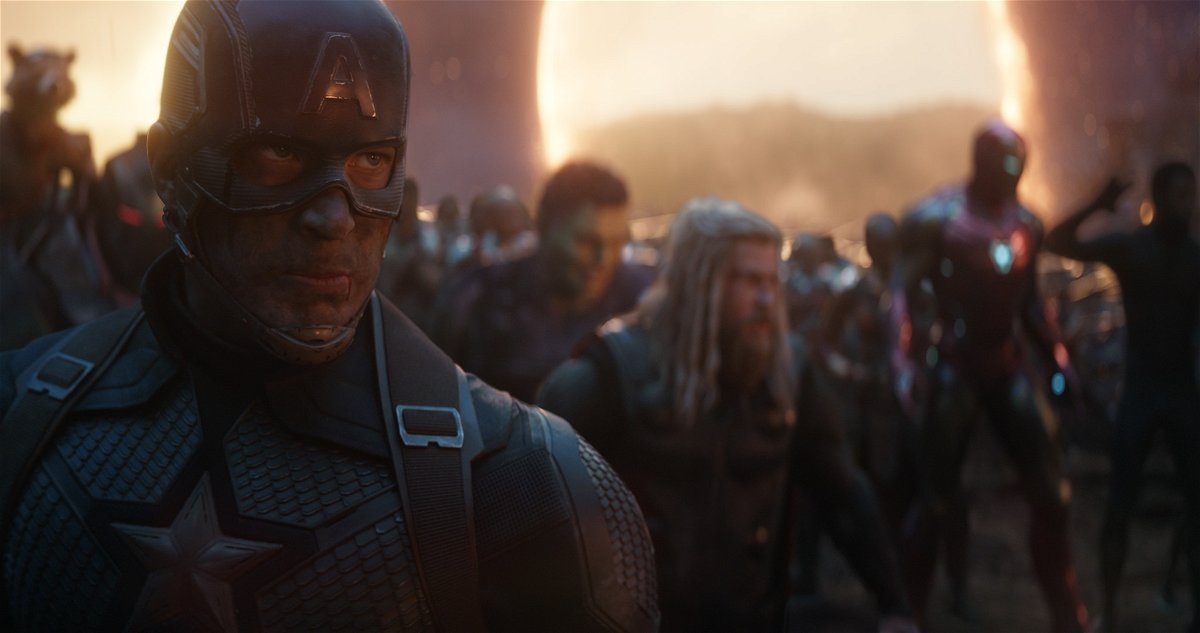 Chris Evans è Capitan America in Avengers: Endgame