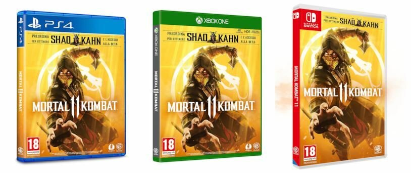 Mortal Kombat 11 per PC, PS4, Nintendo Switch e Xbox One
