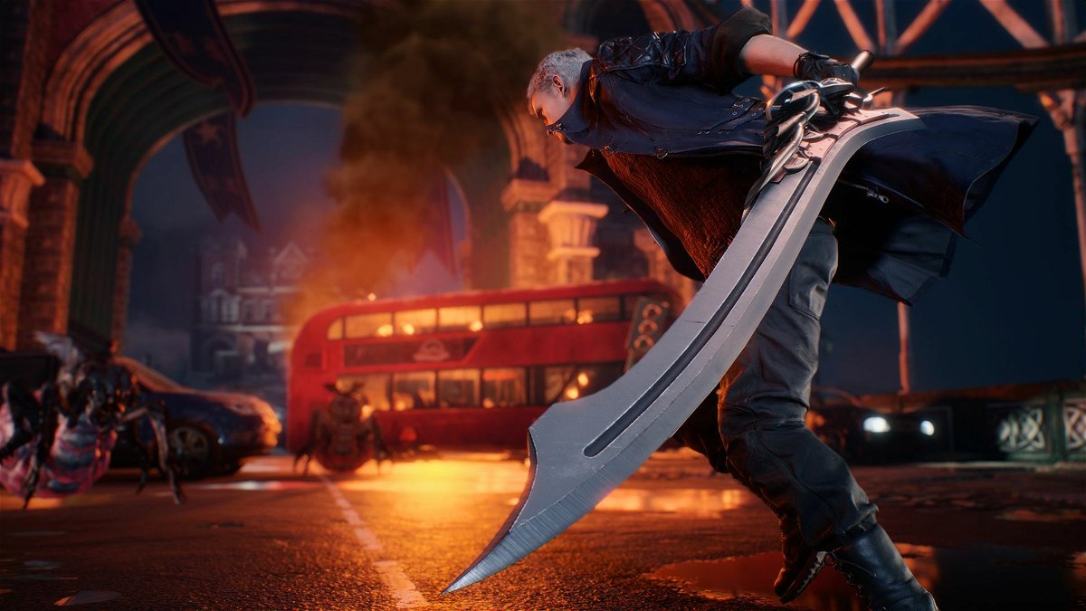 Devil May Cry 5 in un'immagine dalla Gamescom 2018